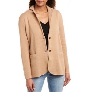 White Sweater Blazer